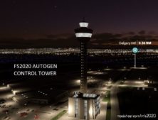 MSFS 2020 Canada Airport Mod: Calgary, Alberta, Canada (Cyyc) ATC Tower (Image #4)