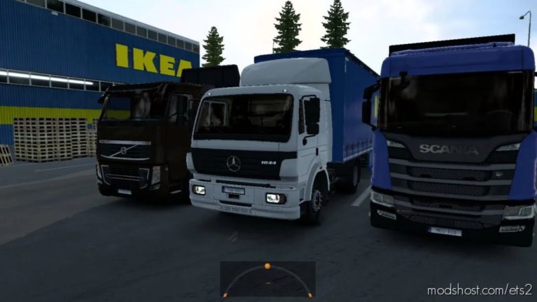 ETS2 Mercedes-Benz Mod: Mercedes Benz SK V8 Stock Sound (Featured)