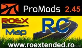 ETS2 Map Mod: Road Connection Promods — Roextended 1.40 (Featured)