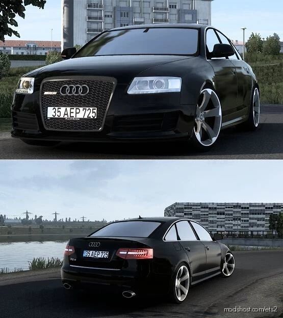 ETS2 Audi Car Mod: RS6 C6 V2.0 (Featured)