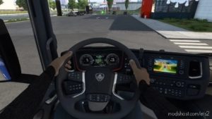 ETS2 Part Mod: Animated Hands Without Tattoos V1.10 (Featured)