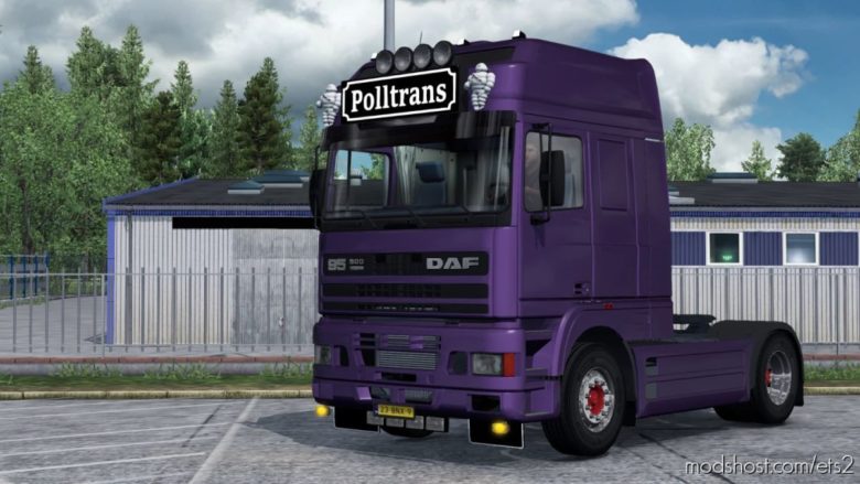 ETS2 DAF Part Mod: Slots For The DAF 95 ATI (Featured)