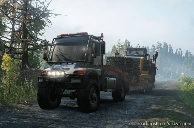 SnowRunner Truck Mod: Silver-Arrows UMG500 V1.0.1 (Featured)