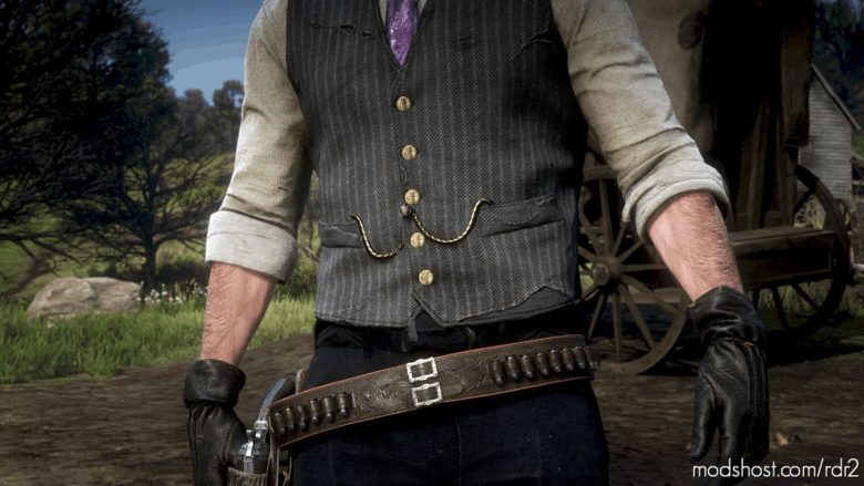 RDR2 Player Mod: Antique Vest Chain (Featured)