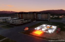 MSFS 2020 Italy Mod: Elisuperficie Ospedale DI Belluno (Image #2)