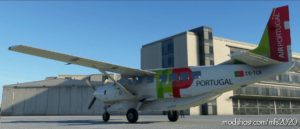 MSFS 2020 4K Livery Mod: Cessna 208B Grand Caravan TAP AIR Portugal 4K Fictional (Featured)