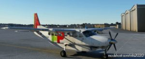 MSFS 2020 4K Livery Mod: Cessna 208B Grand Caravan TAP AIR Portugal 4K Fictional (Image #2)