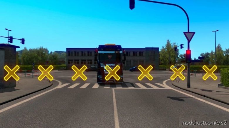 ETS2 Mod: NO Barriers Signs 1.35 - 1.40 (Featured)