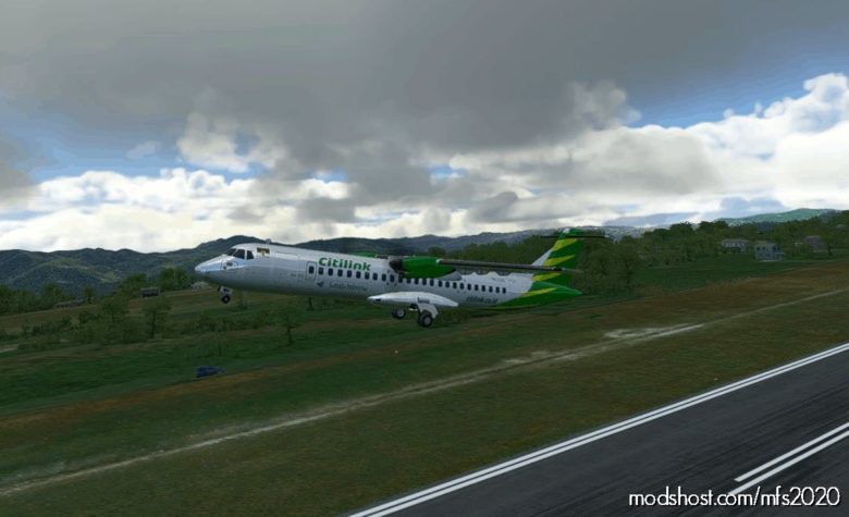 MSFS 2020 Livery Mod: ATR 72-600 Citilink (Featured)