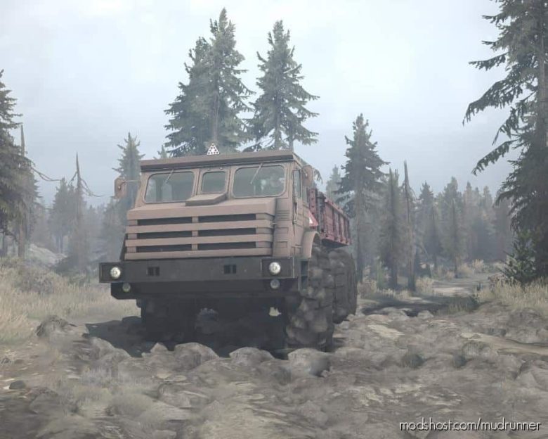 MudRunner Mod: Moaz-74111 Truck (Featured)