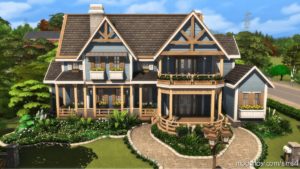 Sims 4 Mod: Familiar Country House (NO CC) (Image #2)