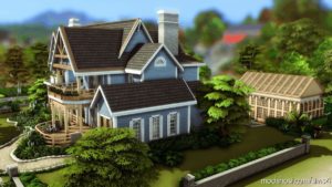 Sims 4 Mod: Familiar Country House (NO CC) (Image #8)