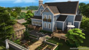 Sims 4 Mod: Familiar Country House (NO CC) (Image #11)