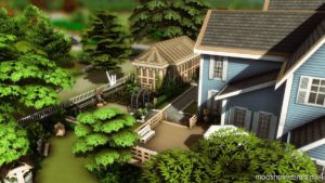 Sims 4 Mod: Familiar Country House (NO CC) (Image #19)