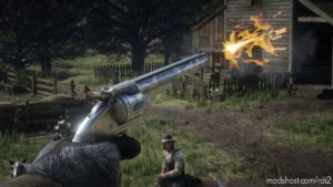 RDR2 Weapon Mod: Dutch’s Schofield Engravings ON The Regular Schofield (Image #4)