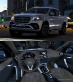 ETS2 Mercedes-Benz Car Mod: W470 X-Class V3.0 1.40 (Image #3)