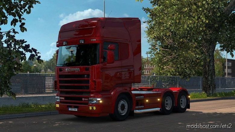 ETS2 Scania Truck Mod: R4 Series Addon For RJL Scania V21.4.24 1.40 (Featured)