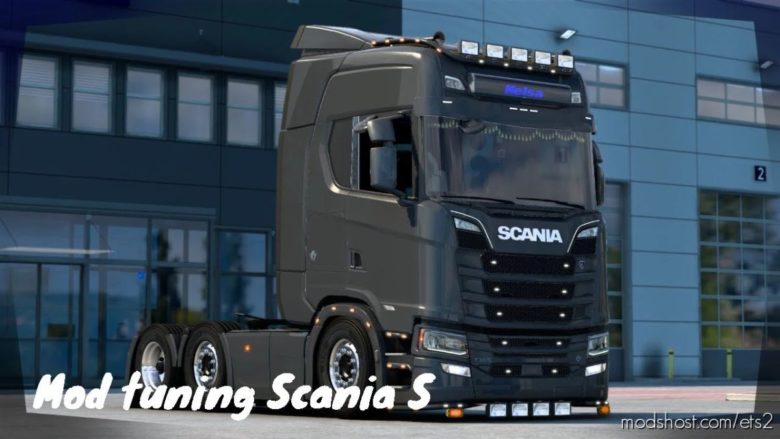 ETS2 Scania Part Mod: S Tuning 1.40 (Featured)