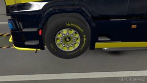 ETS2 Wheels Part Mod: V8K Blaine Wheels Rework By Solutech 1.40 (Featured)