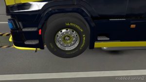 ETS2 Wheels Part Mod: V8K Blaine Wheels Rework By Solutech 1.40 (Image #2)