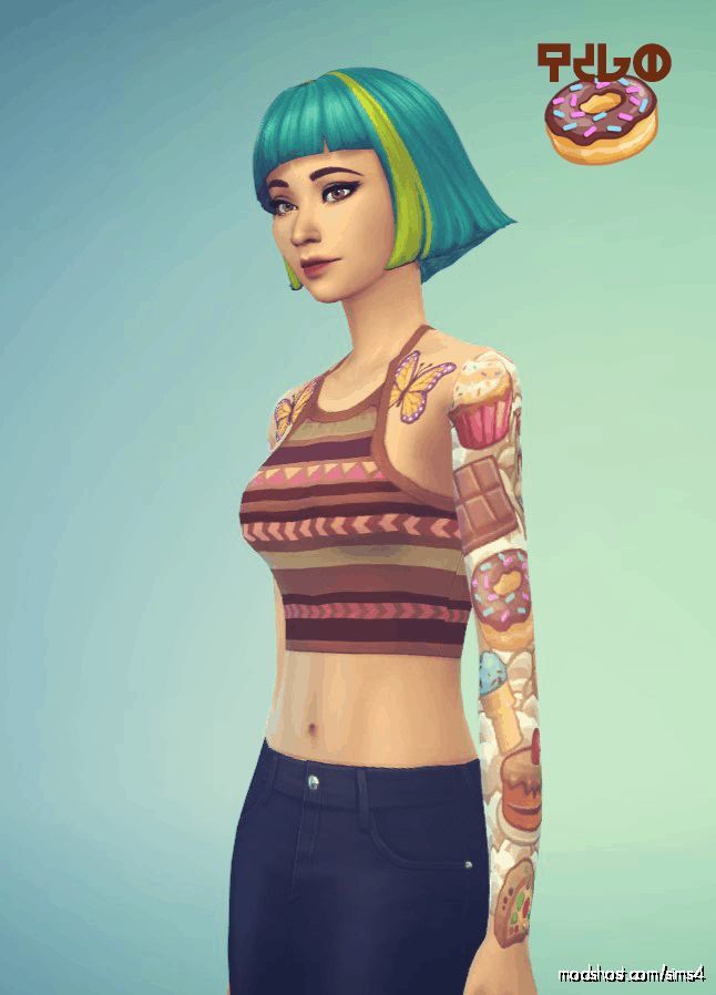 Sims 4 Mod: Cute Tattoo (Featured)