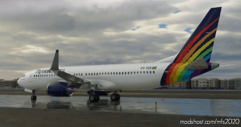 MSFS 2020 Boeing Livery Mod: Bredok’s 737 MAX | Transbrasil (Featured)