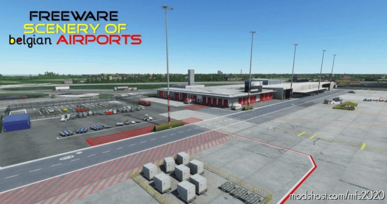 MSFS 2020 Belgium Airport Mod: Ebos Oostende-Brugge, Belgium (Featured)