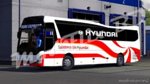 ETS2 Hyundai Bus Mod: Universe EX 12.5 1.36 - 1.40 (Image #5)