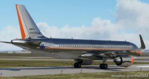 MSFS 2020 A32NX Livery Mod: FBW A32NX American Airlines 1950S (Image #2)