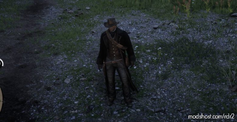 RDR2 Player Mod: Black RAM Shotgun Coat (Featured)