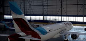 MSFS 2020 A320neo Livery Mod: A32NX Airbus A320Neo Eurowings D-Aizq In 8K V1.0.3 (Image #4)