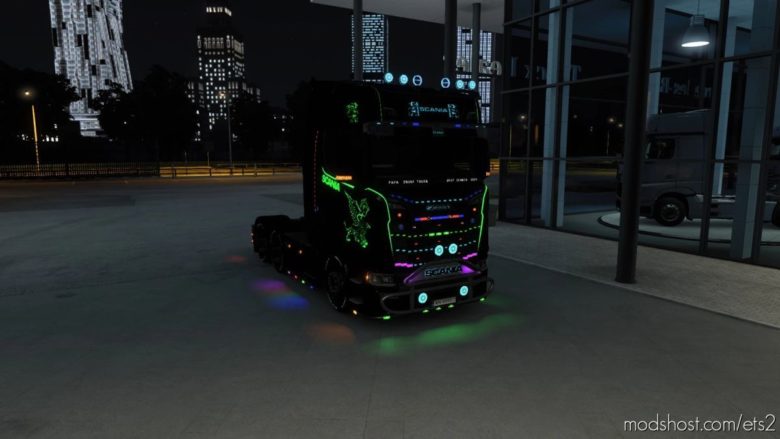 ETS2 Scania Part Mod: Lightpack And Lights Addon V3.0 (Featured)