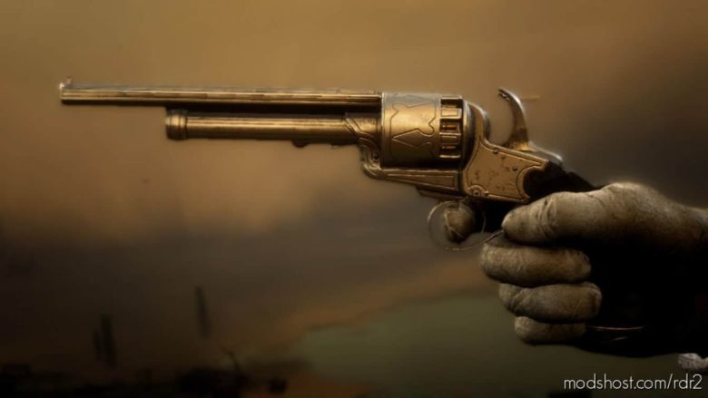 RDR2 Weapon Mod: Lemat Bounty Hunter Engraving (Featured)