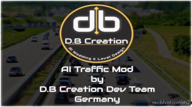 ETS2 Mod: D.B Creation’s AI Traffic Mod 1.40 (Featured)