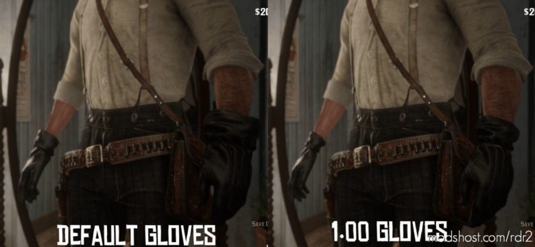 RDR2 Player Mod: John Marston’s 1.00 Gloves (Featured)