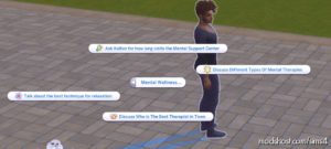 Sims 4 Mod: Mental Support And Wellbeing LOT Trait (Image #3)