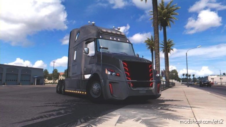 ETS2 Freightliner Truck Mod: Daimler Freightliner Inspiration 1.40 (Featured)