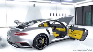 GTA 5 Porsche Vehicle Mod: 2016 Porsche 911 Turbo S V1.2 (Image #4)