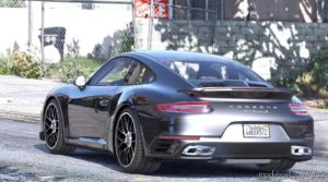 GTA 5 Porsche Vehicle Mod: 2016 Porsche 911 Turbo S V1.2 (Image #7)