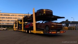 ETS2 Scania Truck Mod: P Cartransporter For Eugene Scania Pack V4.0 (Image #3)