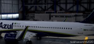 MSFS 2020 Airbus Livery Mod: A32NX Airbus A320Neo Azul Airlines Pr-Ysc In 8K V1.0.1 (Image #3)