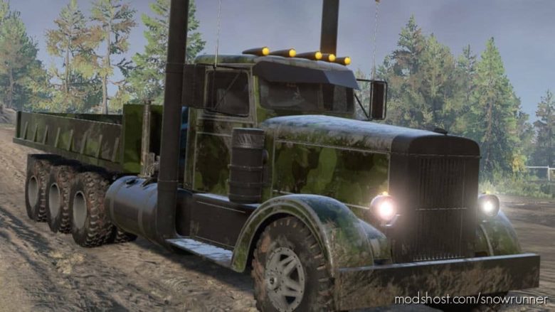 SnowRunner Truck Mod: Frog’s 1954 Transporter V (Featured)