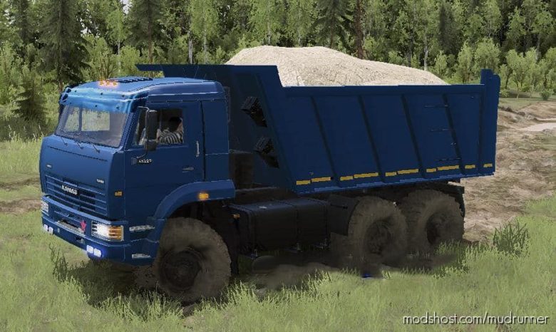 MudRunner Kamaz Truck Mod: “Batyr” V03.05.21 (Featured)