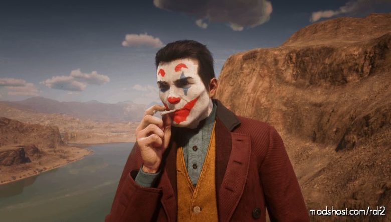 RDR2 Player Mod: Heath Ledger And Joaquin Phoenix Joker For John (Featured)