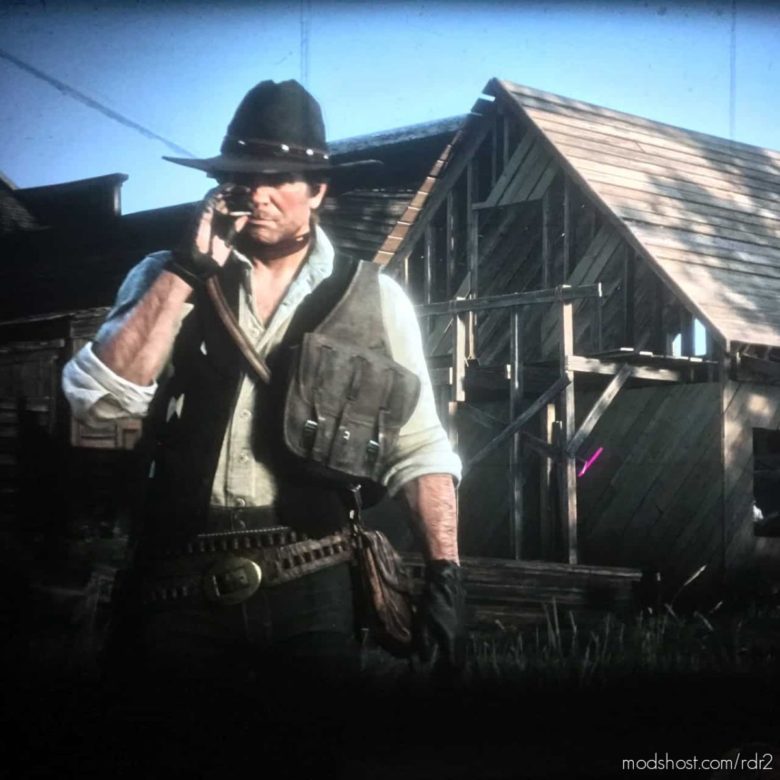 RDR2 Mod: High Neckerchief For Arthur (Featured)