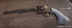 RDR2 Mod: Algernon’s Revolver (Pure White) For Both Schofield And Cattleman (Image #2)