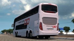 ETS2 Volvo Bus Mod: Invictus DD 6X2 – 8X2 1.40.X (Featured)