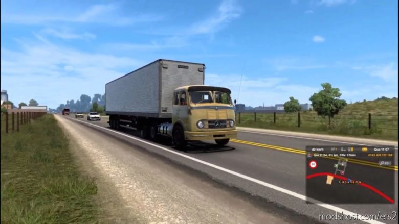 ETS2 Mercedes-Benz Truck Mod: Mercedes Benz LP – 331 1.40 (Featured)