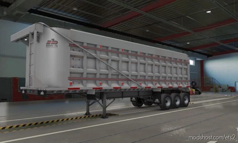 ETS2 Mod: Benson Dump Trailer 1.35 – 1.40 (Featured)