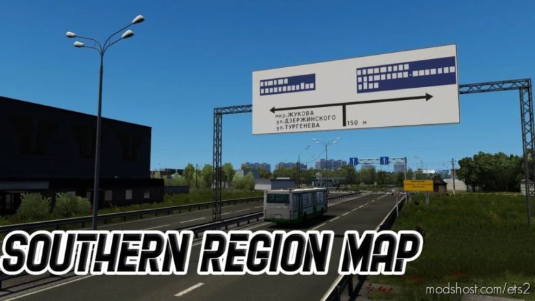 ETS2 Mod: Southern Region Map V10.1 Revised 1.40.X (Featured)